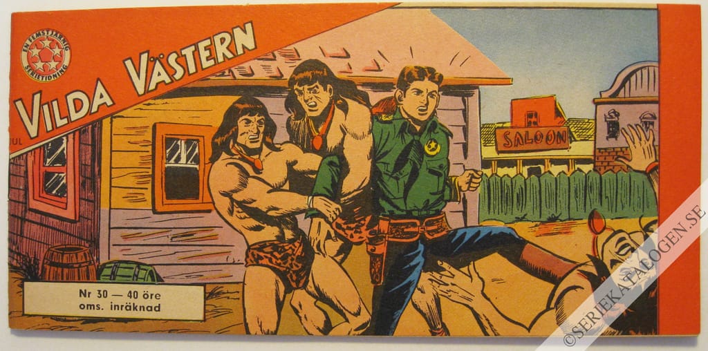 Framsida på Vilda Västern #30 (1966)