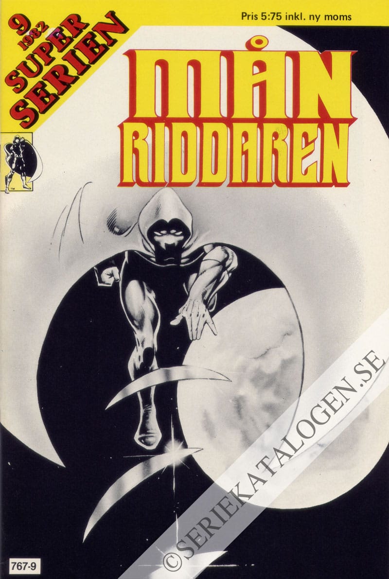 Framsida på Superserien #9 (1982)