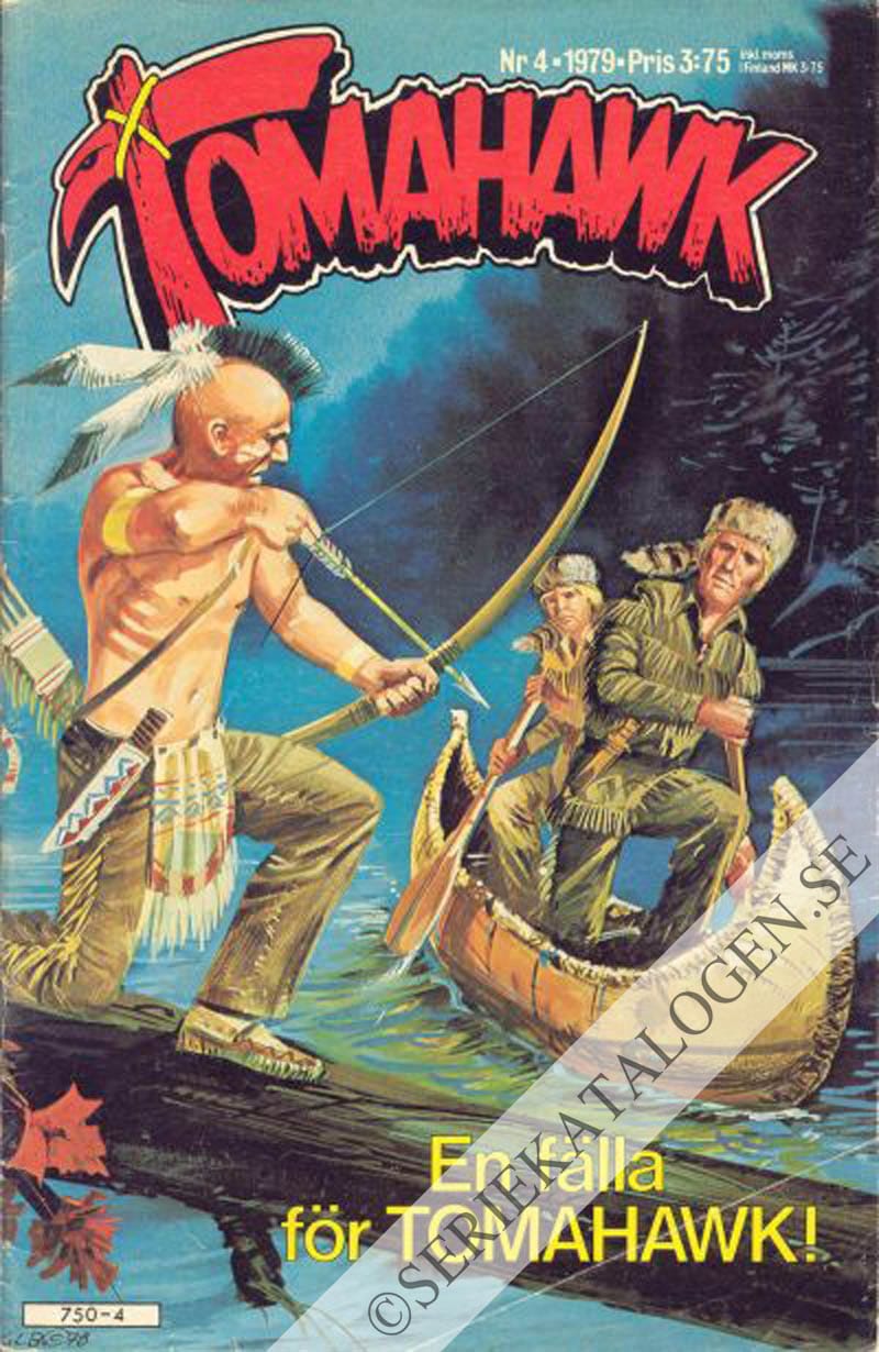 Framsida på Tomahawk #4 (1979)