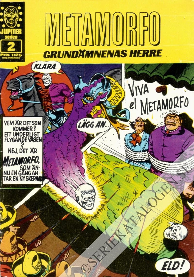 Framsida på Jupiter-serien #2 (1968)
