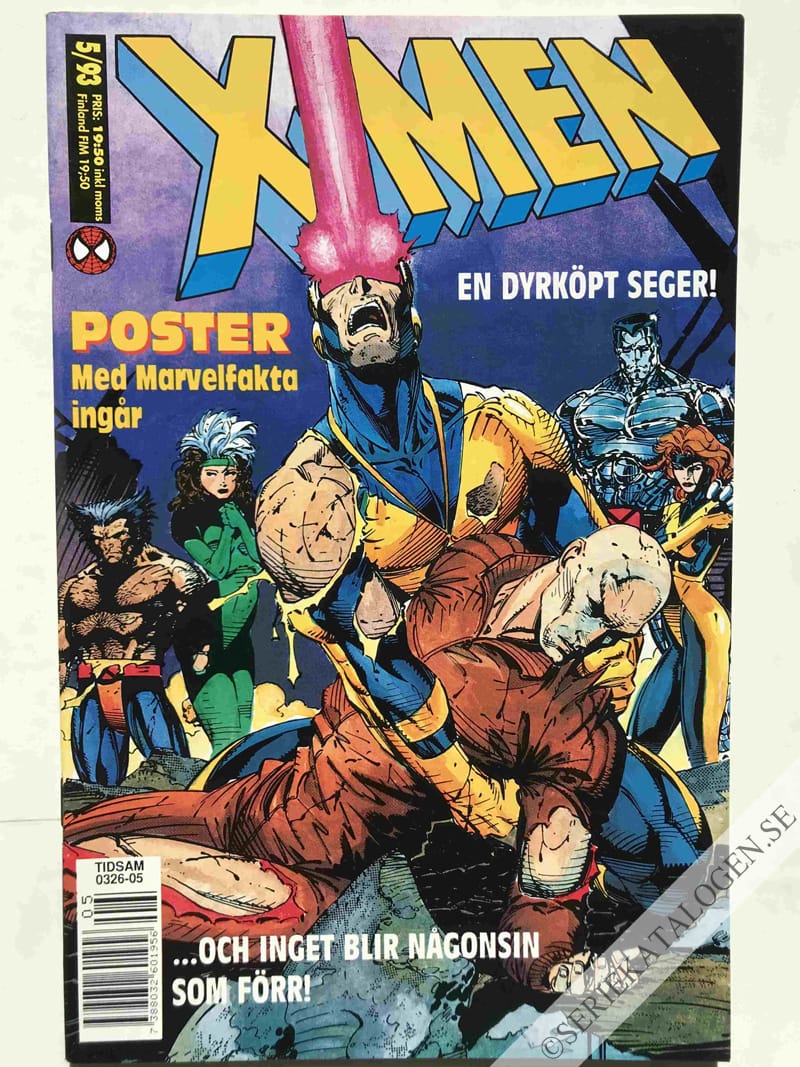 Framsida på X-Men #5 (1993)