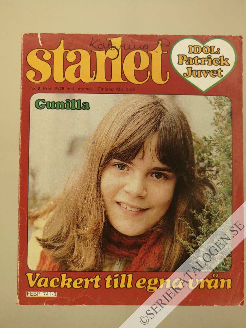 Framsida på Starlet #8 (1979)