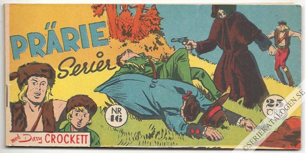 Framsida på Prärie-serier #46 (1958)