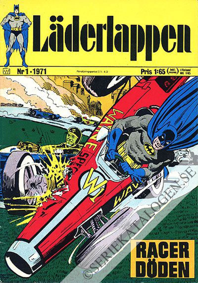 Framsida på Läderlappen och Robin #1 (1971)