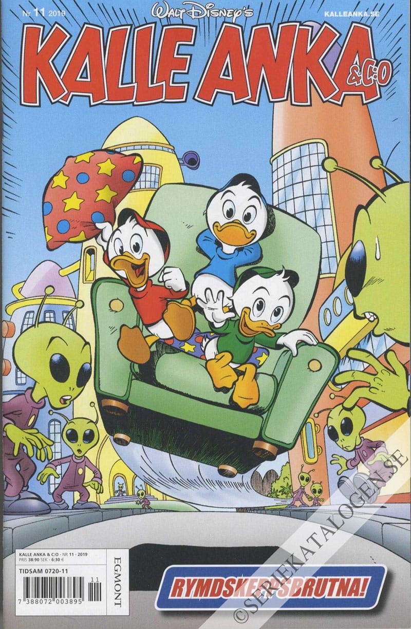 Framsida på Kalle Anka & C:o #11 (2019)