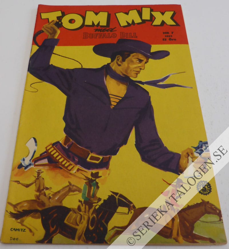 Framsida på Tom Mix #7 (1953)