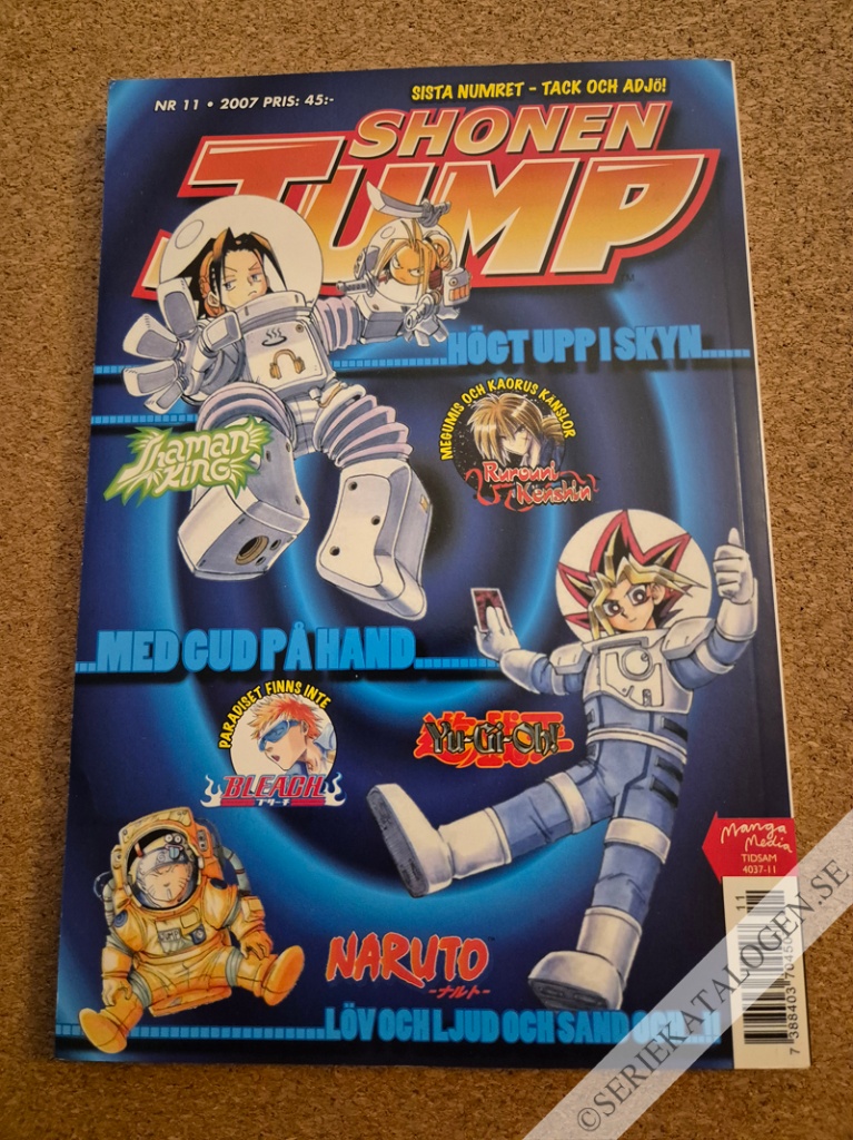 Framsida på Shonen jump #11 (2007)