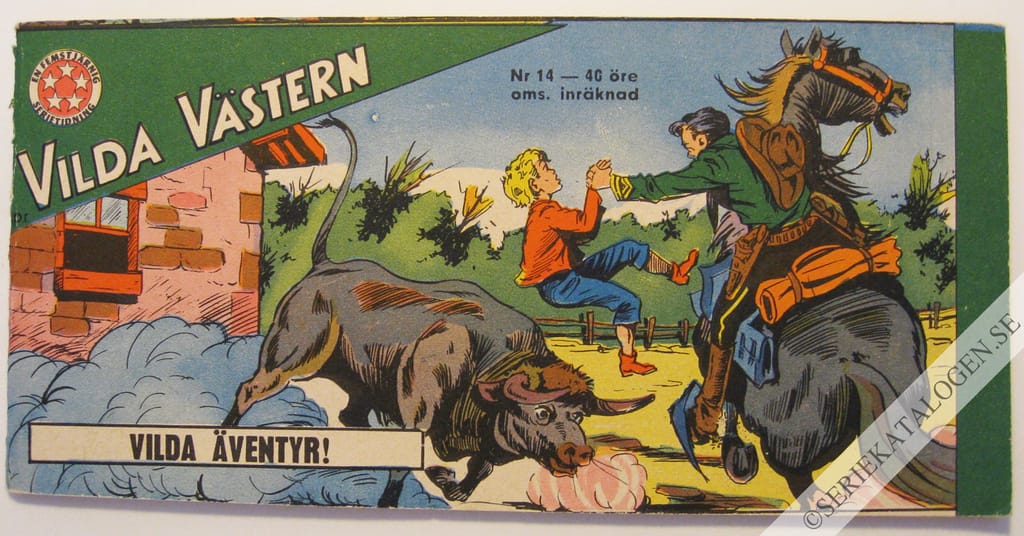 Framsida på Vilda Västern #14 (1966)