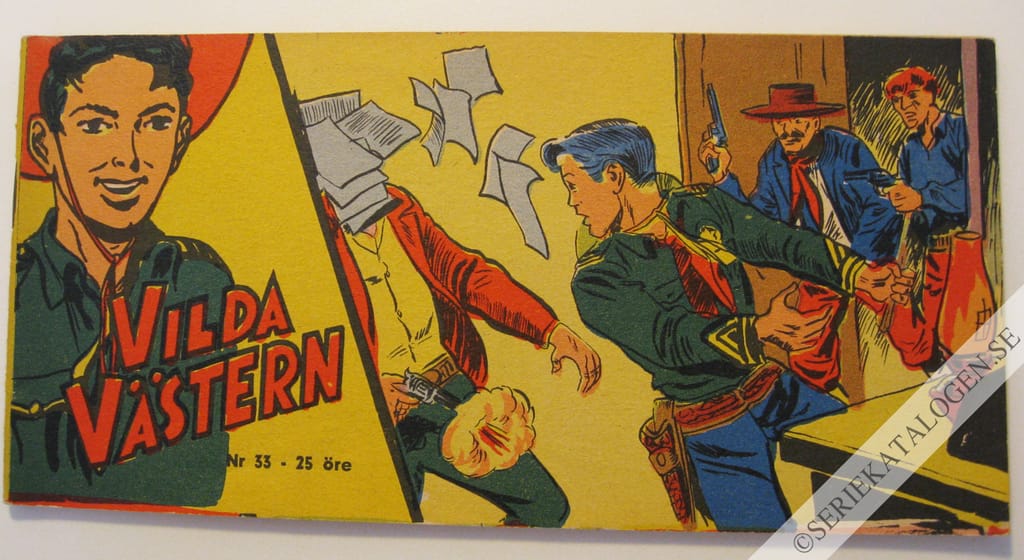 Framsida på Vilda Västern #33 (1959)