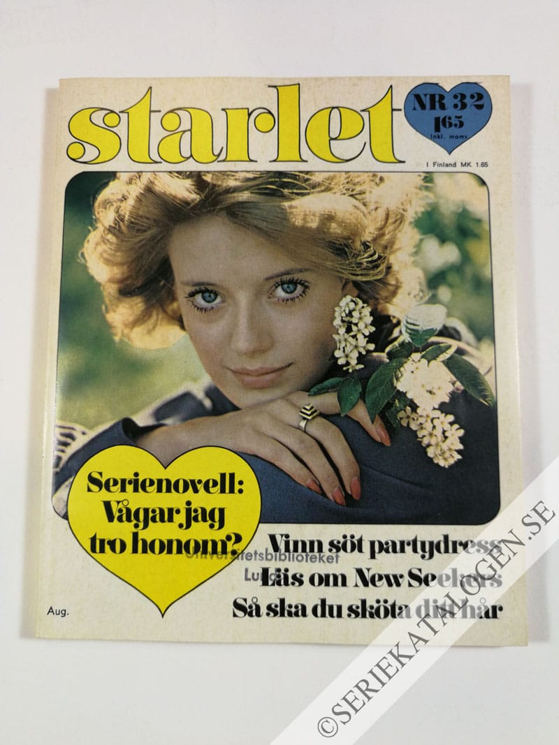 Framsida på Starlet #32 (1971)