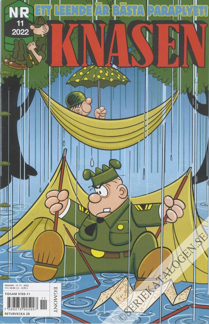 Framsida på Knasen #11 (2022)