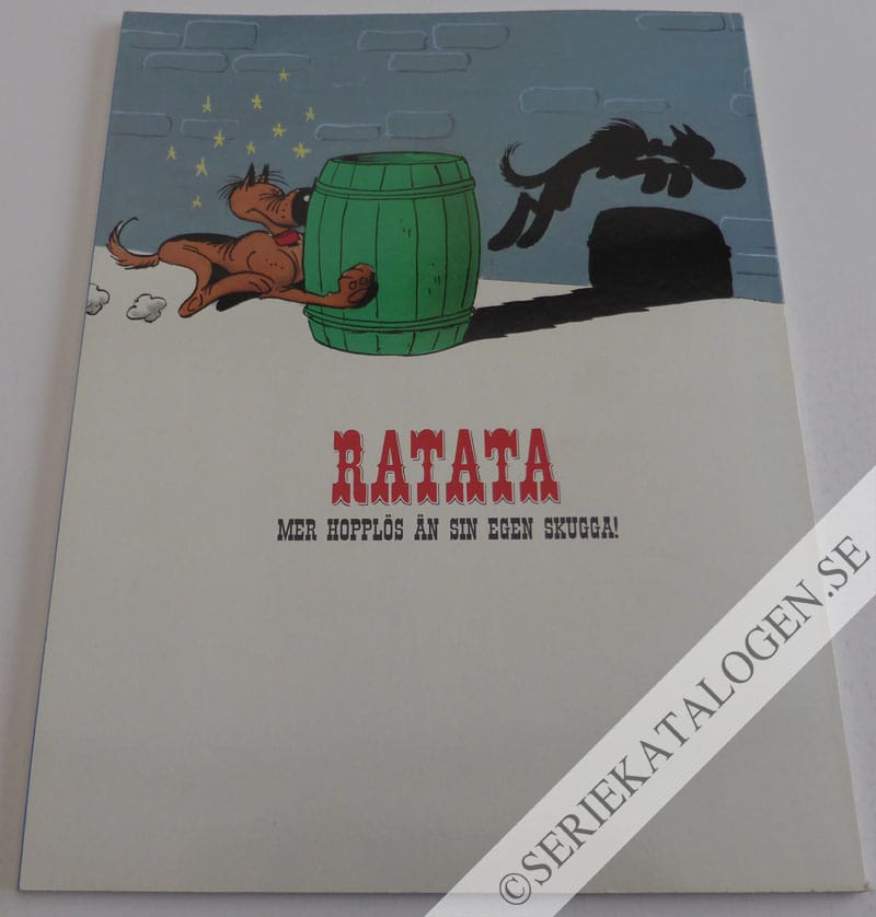 Baksida på Ratata på turné (1998)