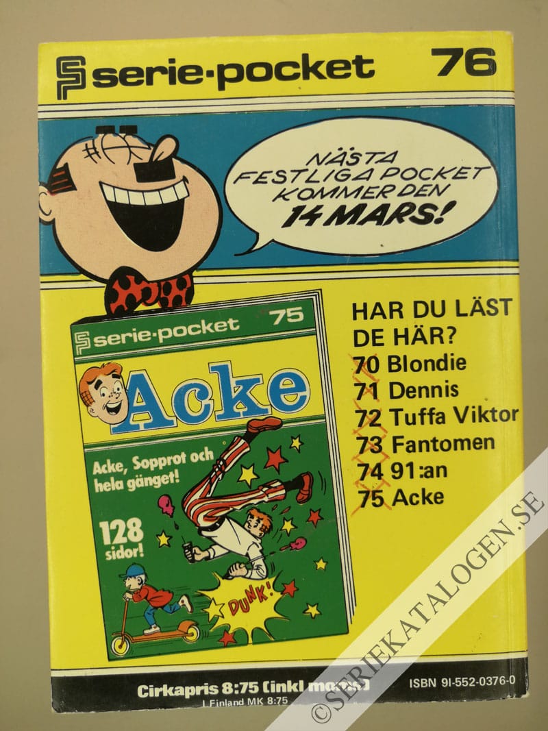 Baksida på Lilla Fridolf (1979)