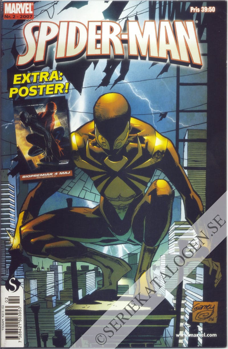 Framsida på Spider-Man #2 (2007)