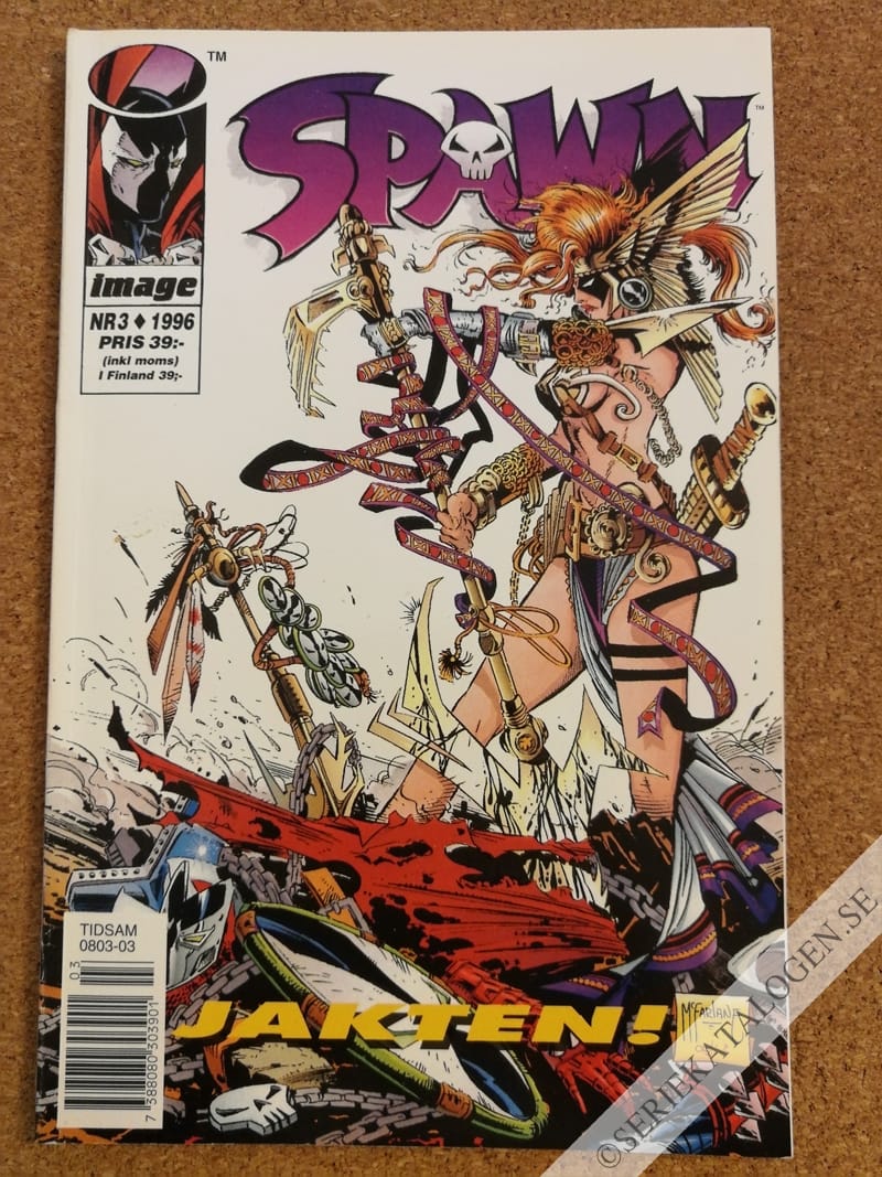 Framsida på Spawn #3 (1996)