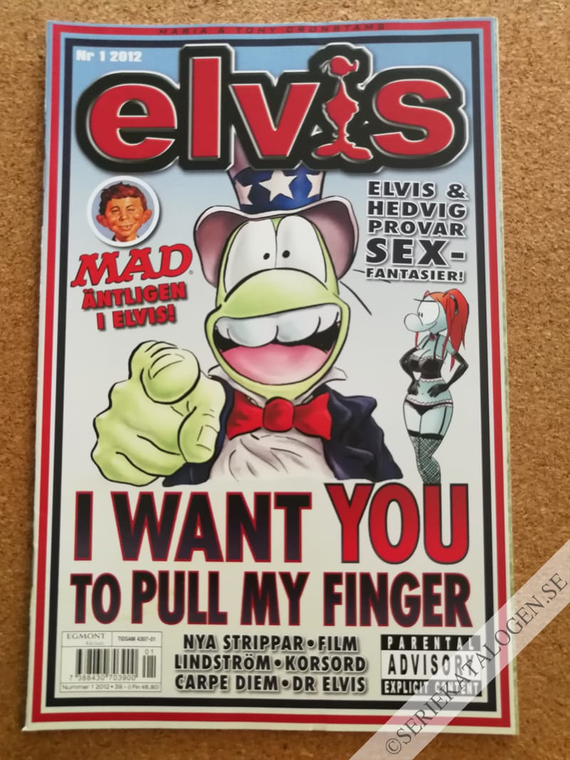 Framsida på Elvis #1 (2012)