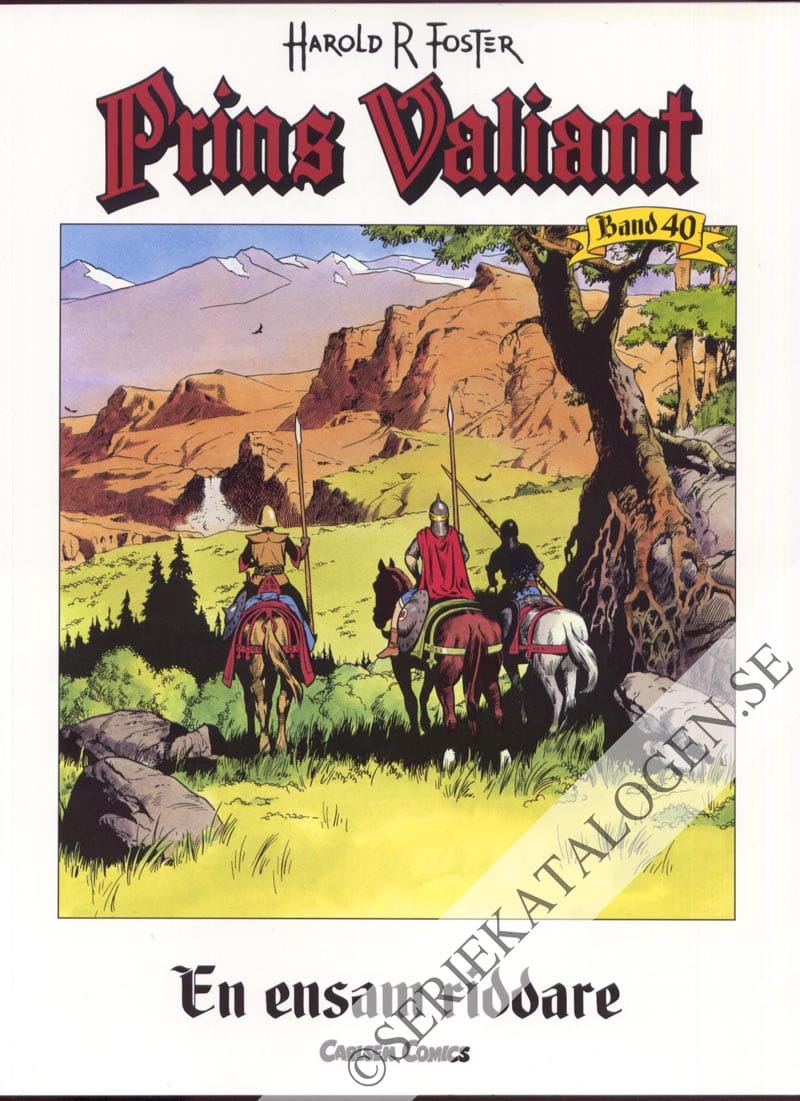 Framsida på Prins Valiant En ensam riddare (2007)