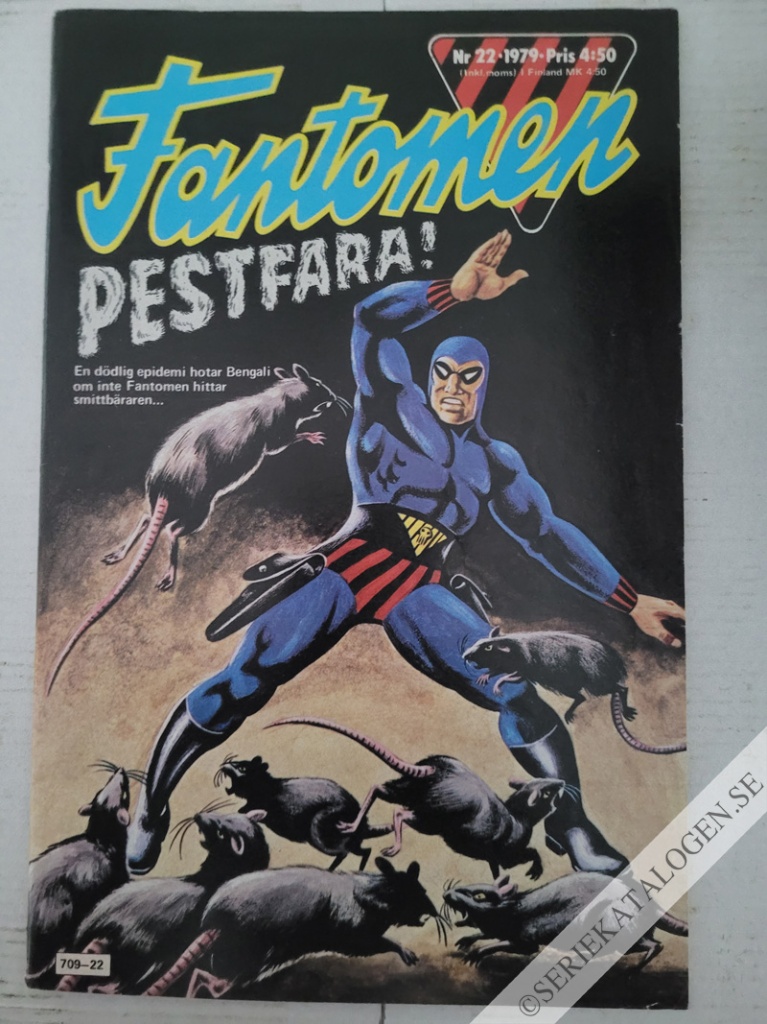 Framsida på Fantomen #22 (1979)