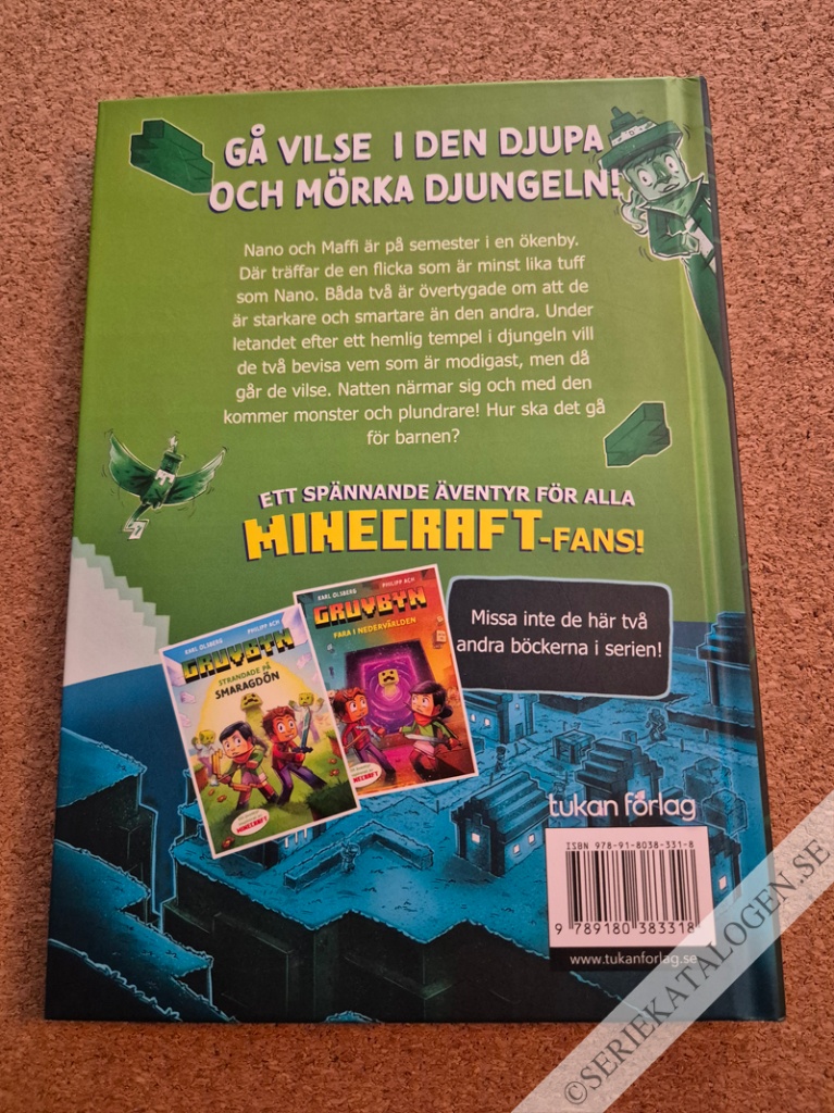 Baksida på Vilse i djungeln (2024)