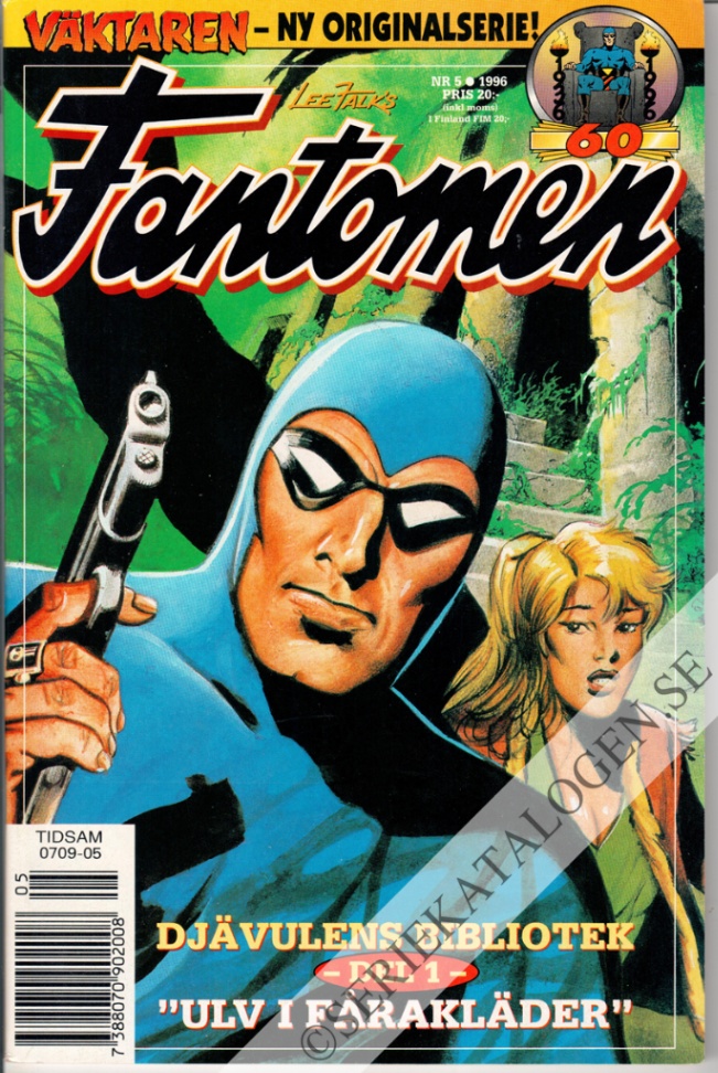 Framsida på Fantomen #5 (1996)