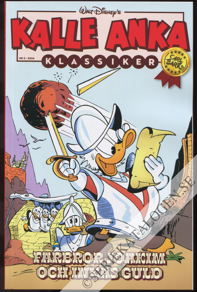 Framsida på Kalle Anka Klassiker #5 (2024)