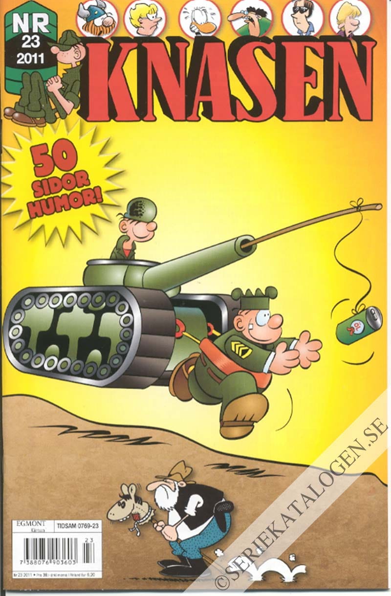 Framsida på Knasen #23 (2011)