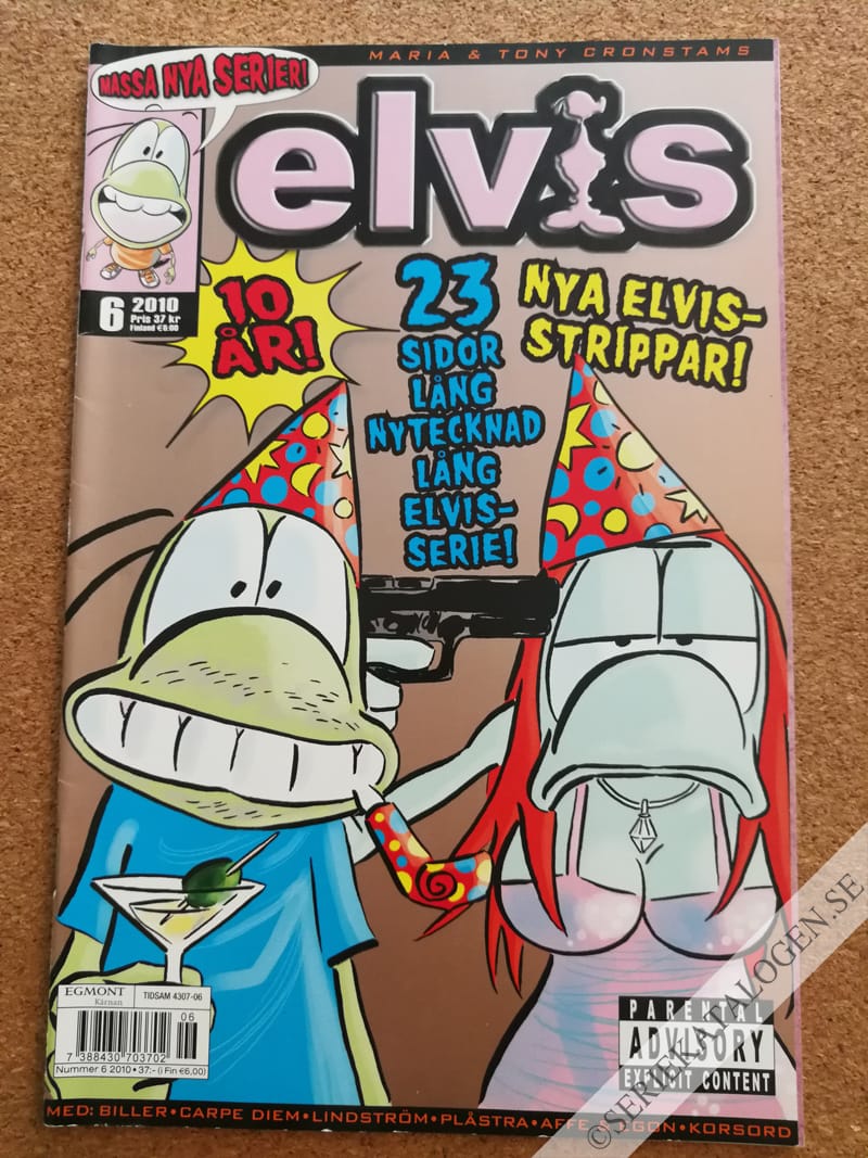 Framsida på Elvis #6 (2010)