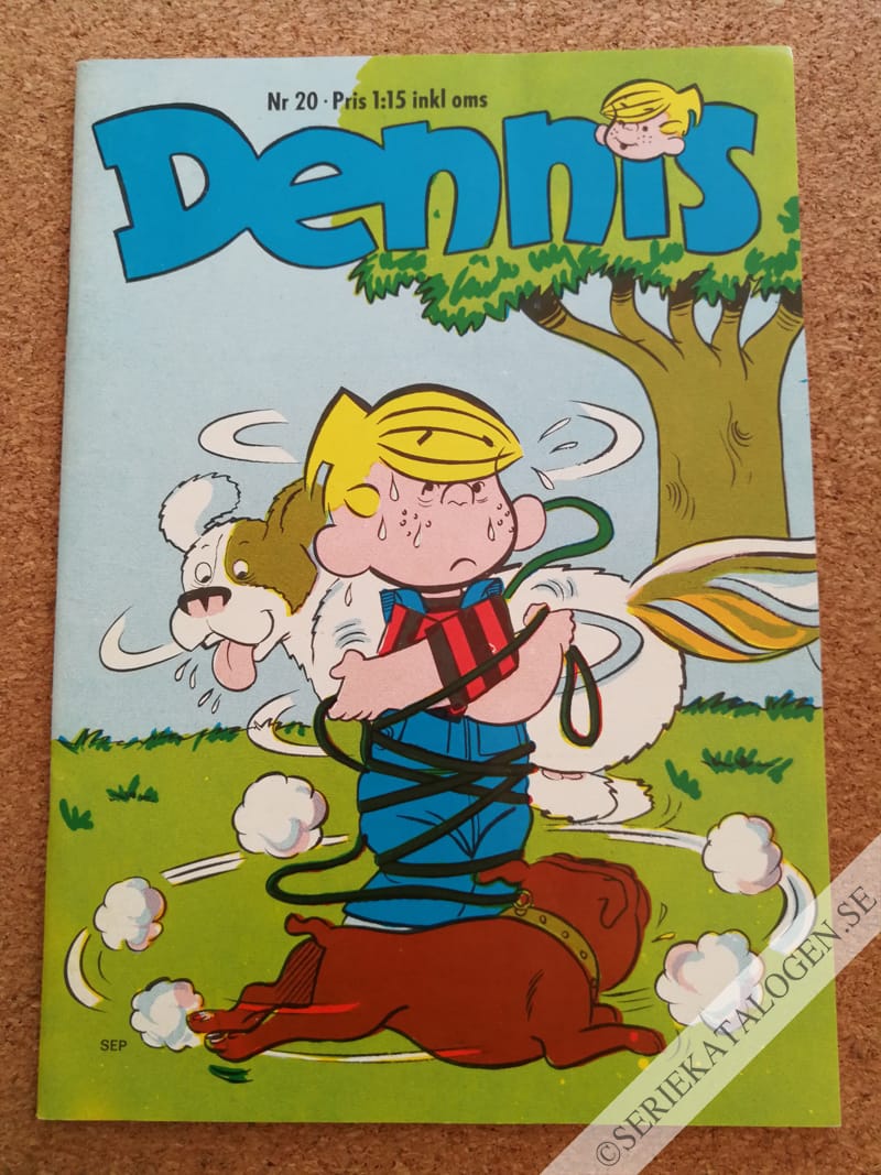 Framsida på Dennis #20 (1968)