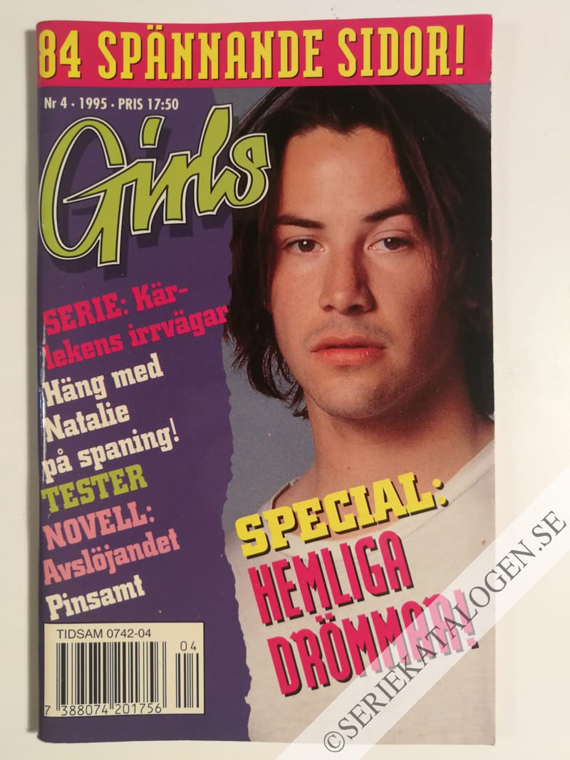 Framsida på Girls comics #4 (1995)