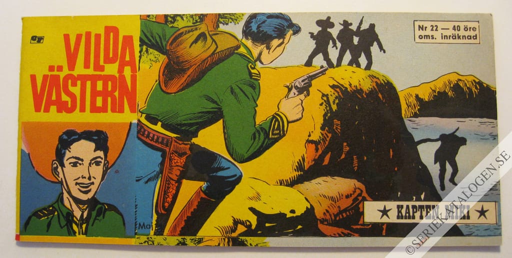 Framsida på Vilda Västern #22 (1964)
