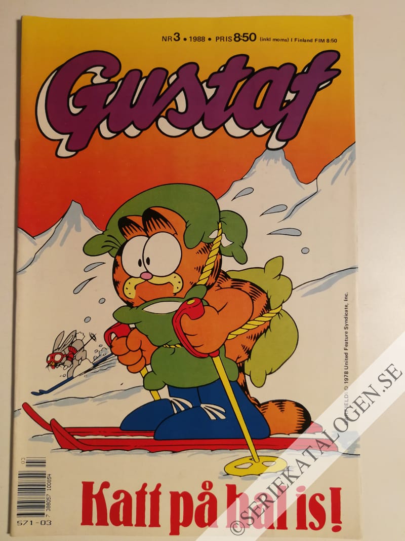 Framsida på Gustaf #3 (1988)