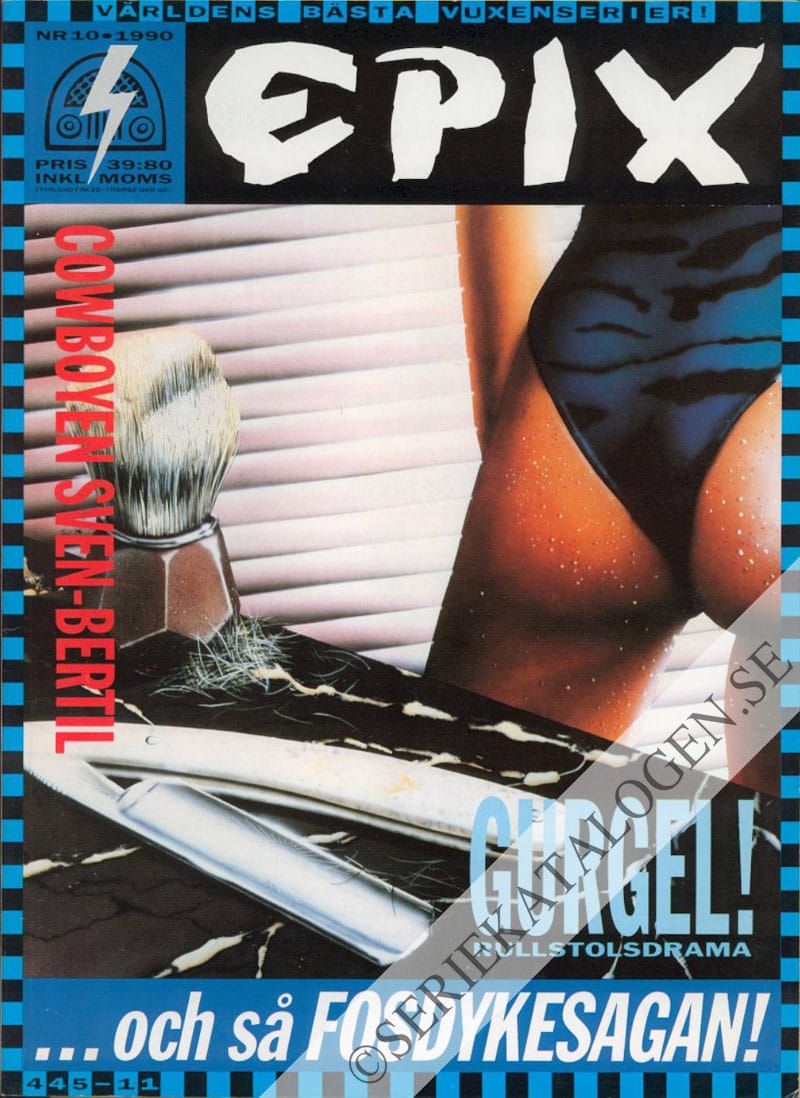 Framsida på Epix #11 (1990)