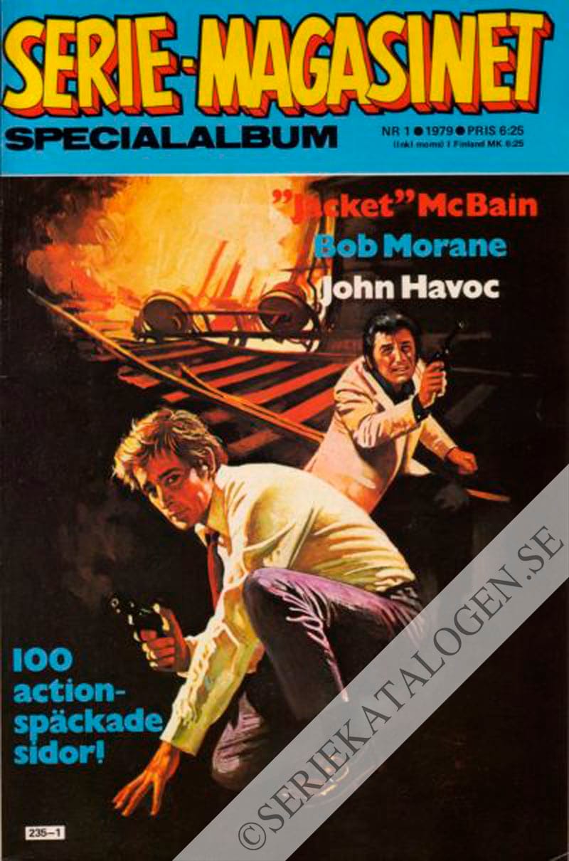Framsida på Seriemagasinet specialalbum #1 (1979)