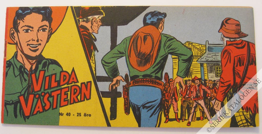 Framsida på Vilda Västern #40 (1959)