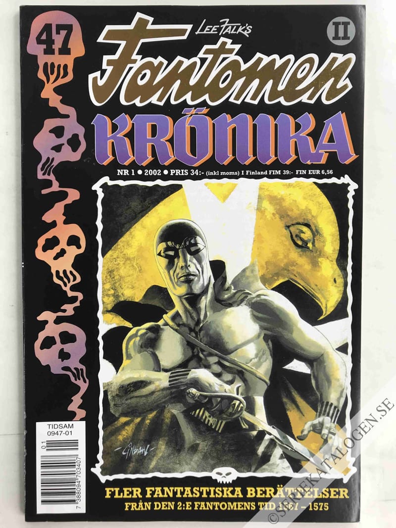 Framsida på Fantomen Krönika #1 (2002)