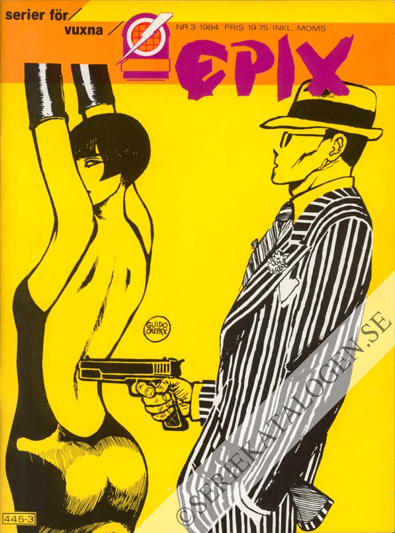 Framsida på Epix #3 (1984)