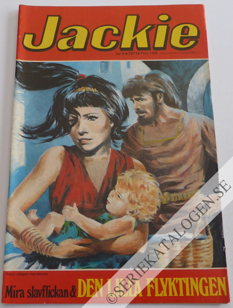 Framsida på Jackie #5 (1971)