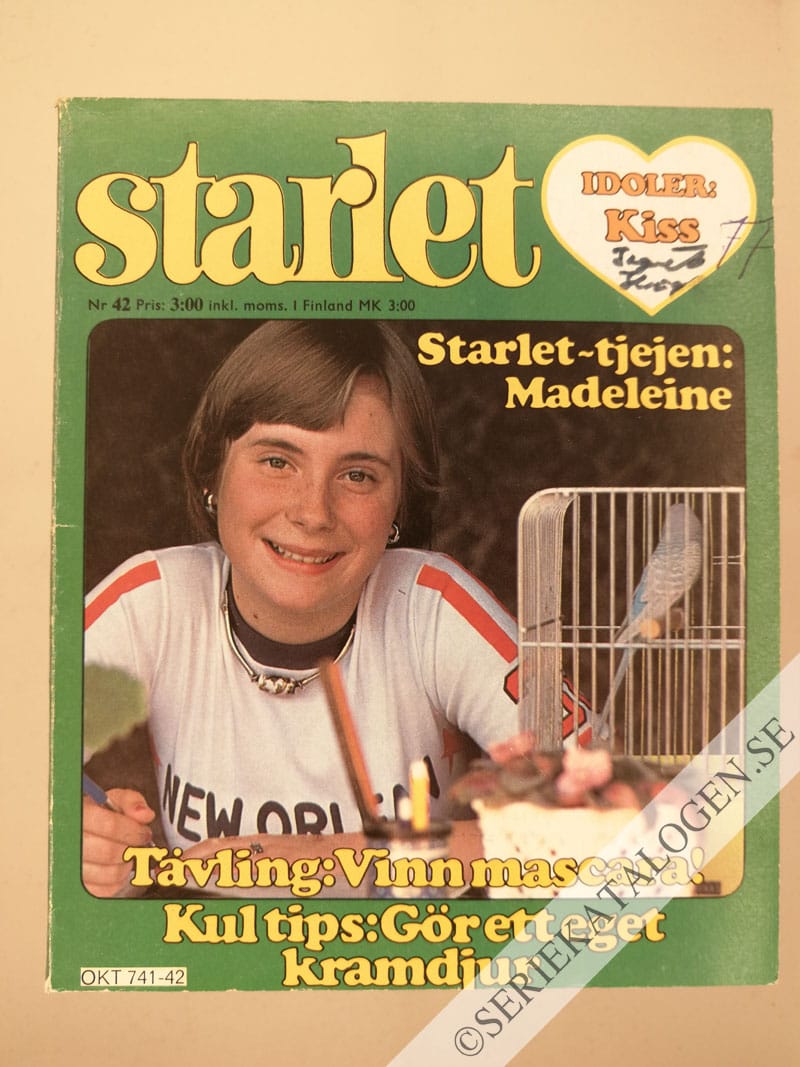 Framsida på Starlet #42 (1977)