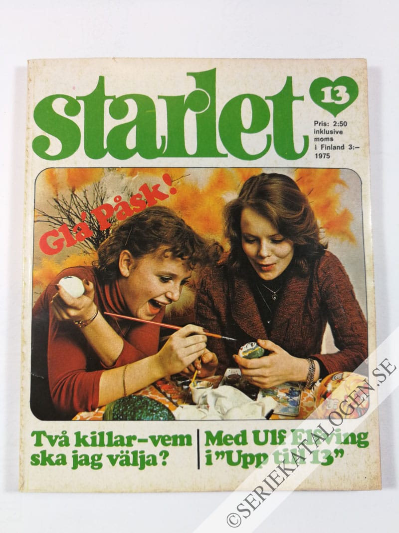Framsida på Starlet #13 (1975)