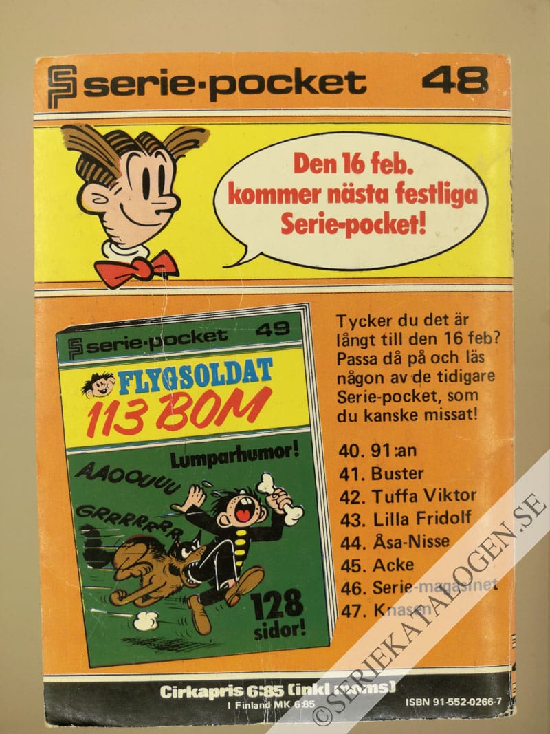 Baksida på Blondie (1976)