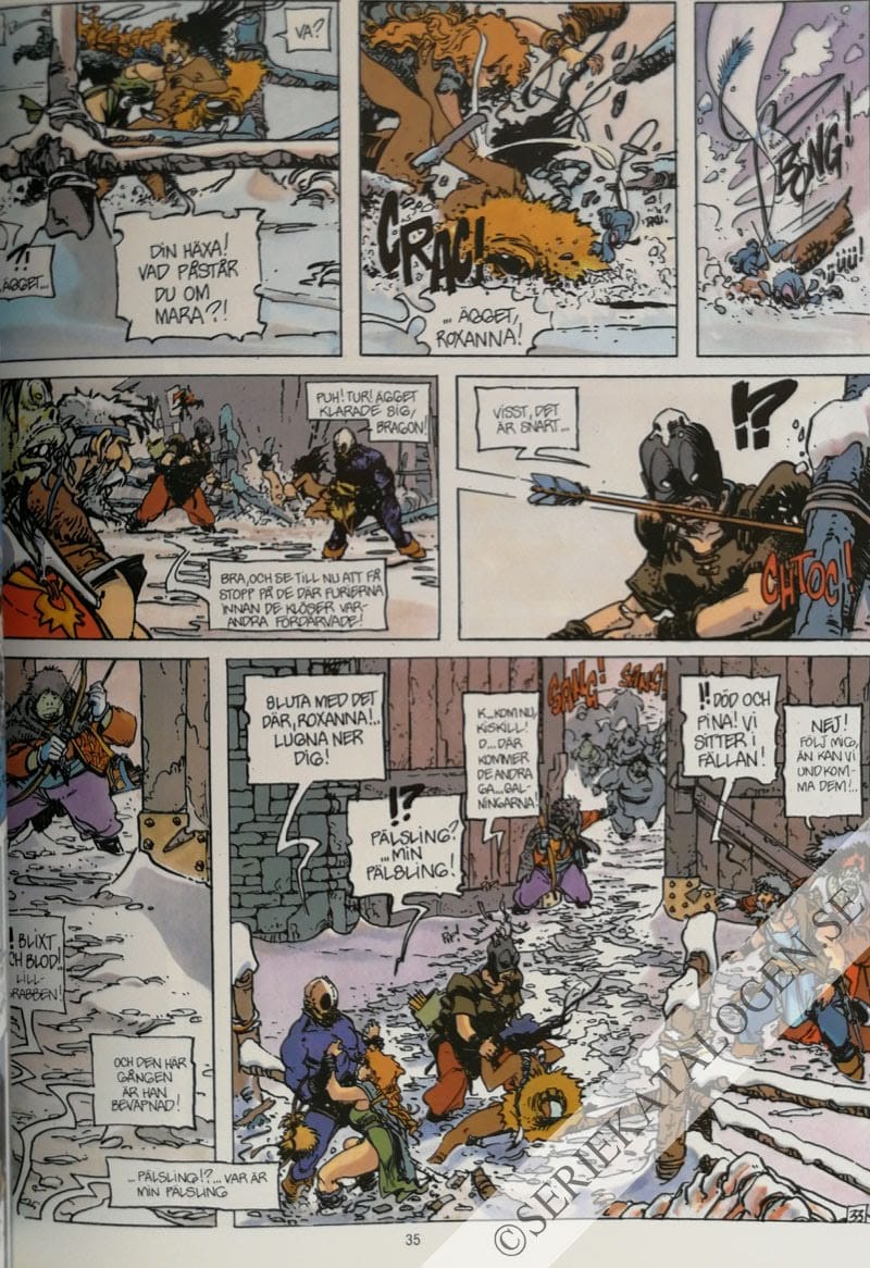 Exempel på Roxanna - Mörkrets ägg (1994)