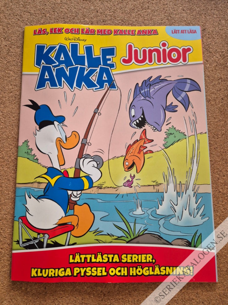 Framsida på Kalle Anka Junior #9 (2026)