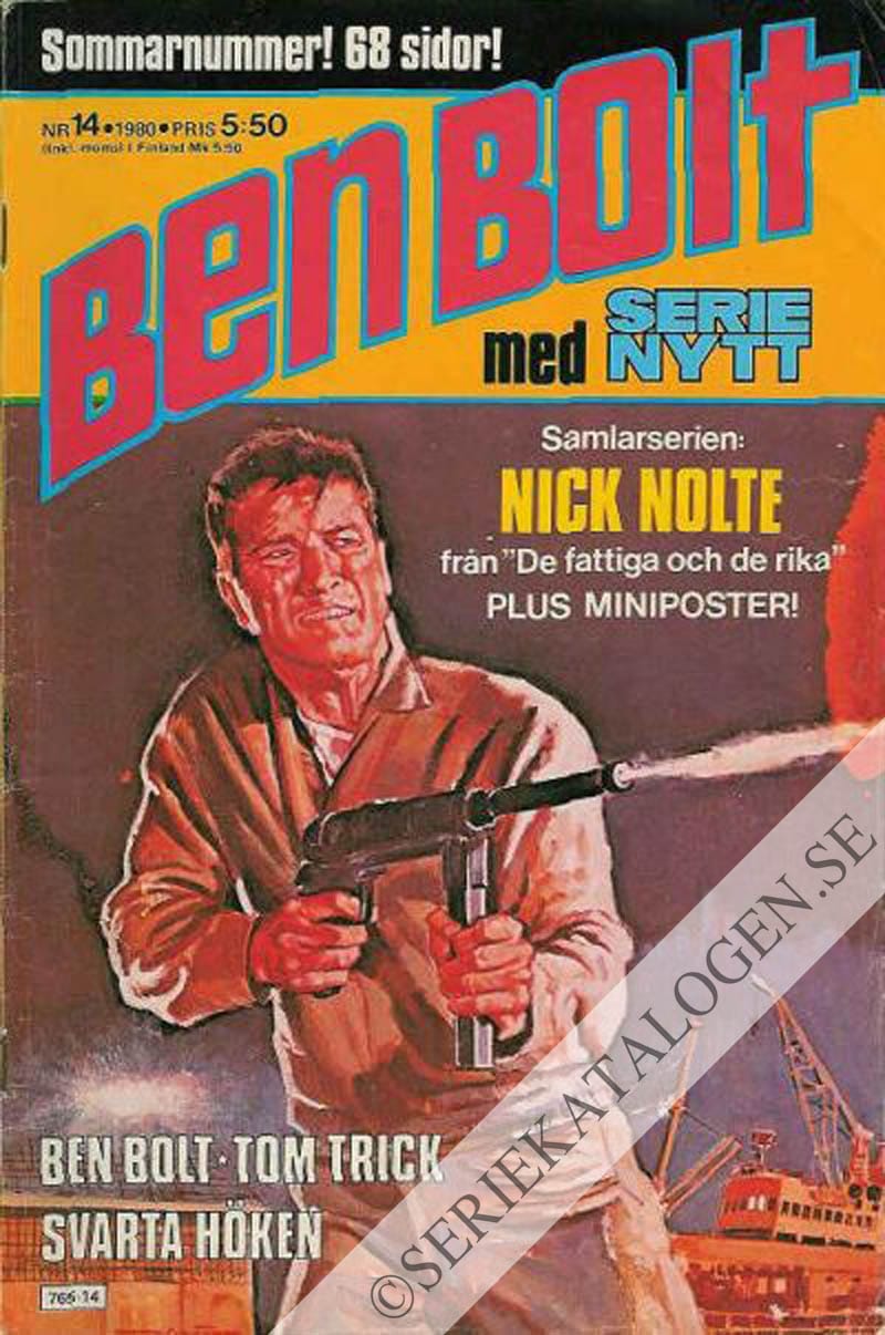 Framsida på Serie-Nytt #14 (1980)