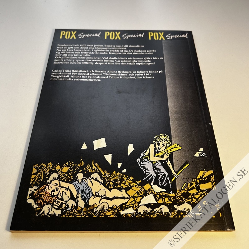 Baksida på Fristen (1987)
