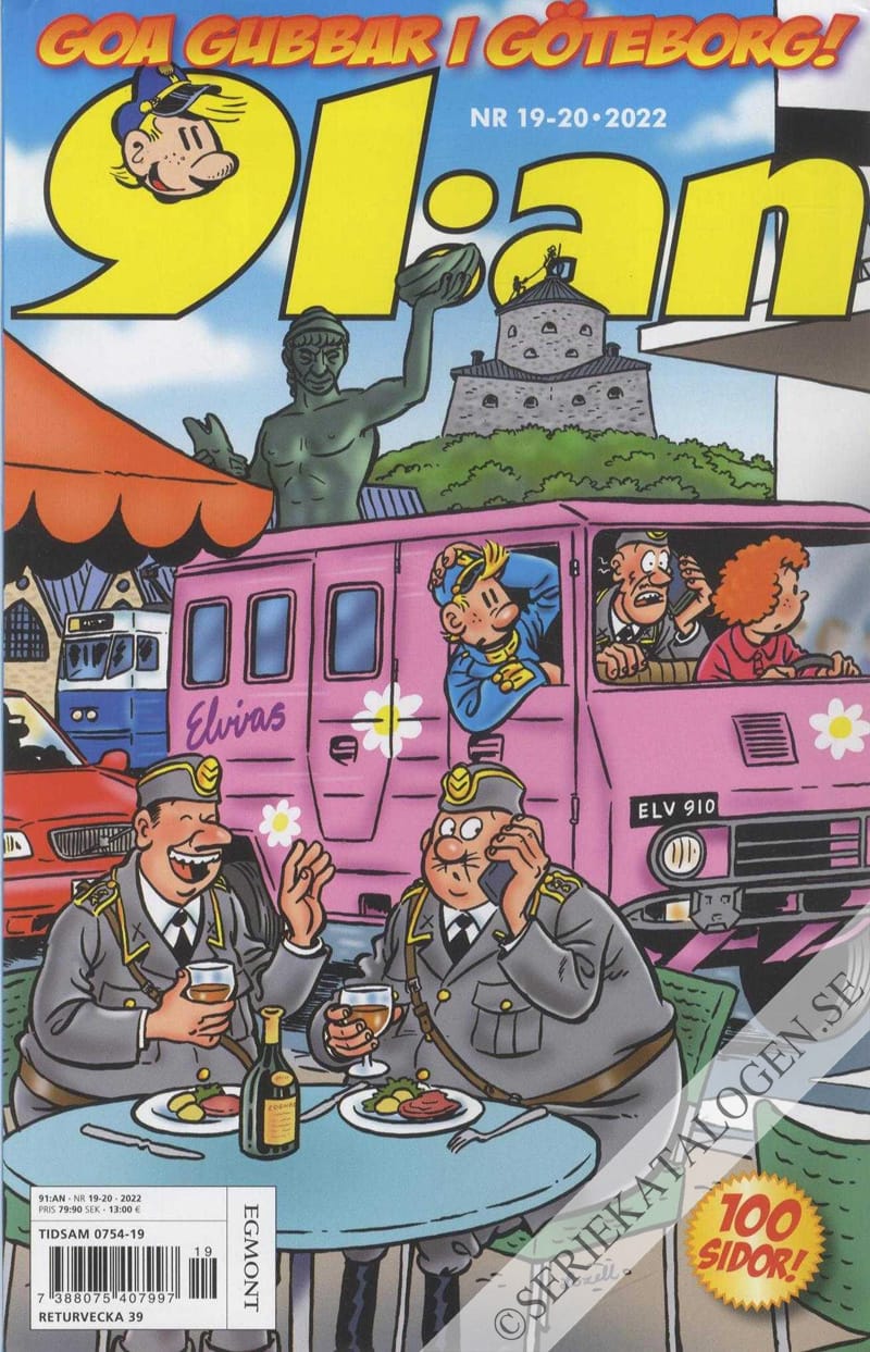 Framsida på 91:an #19-20 (2022)