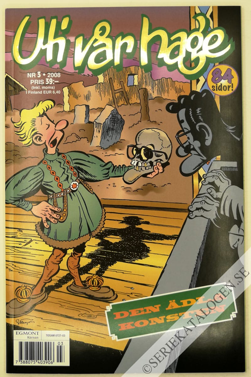 Framsida på Uti vår hage Den ädla konsten (2008)