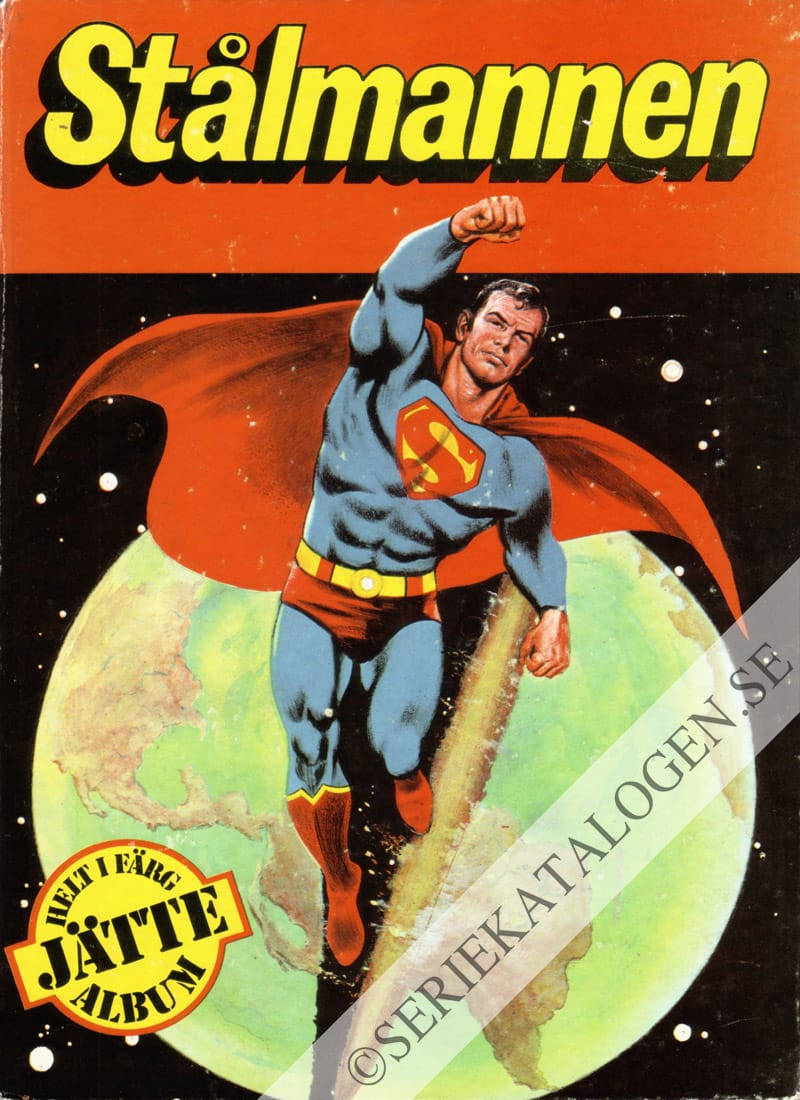 Framsida på Stålmannen jättealbum # (1971)