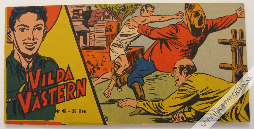 Framsida på Vilda Västern #45 (1959)