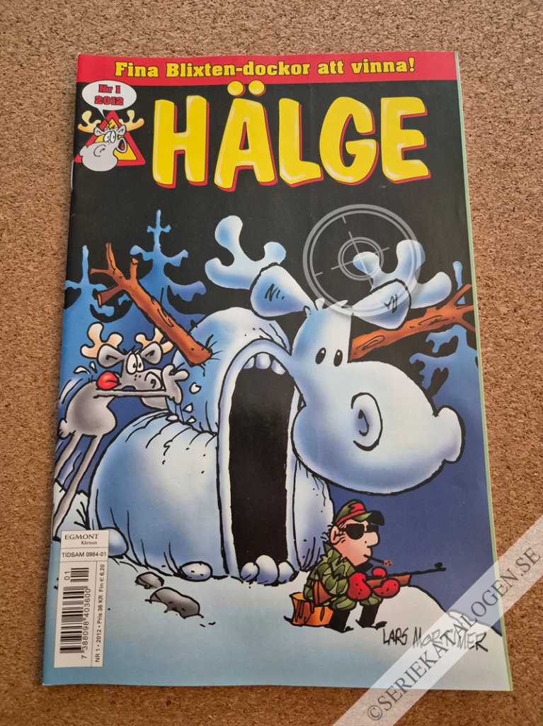 Framsida på Hälge #1 (2012)