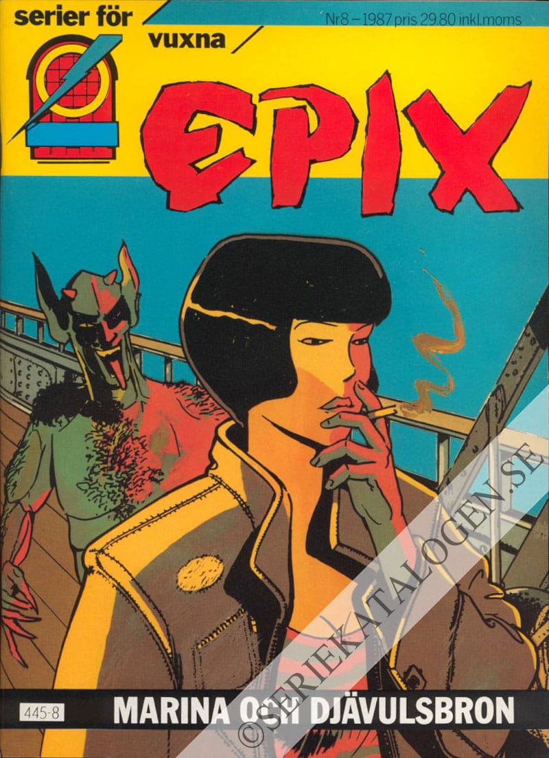 Framsida på Epix #8 (1987)
